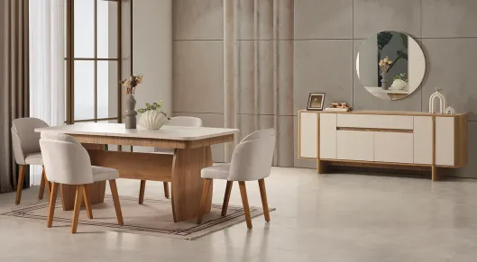 Product img 1, Eylül Bohem Yemek Odası Takımı